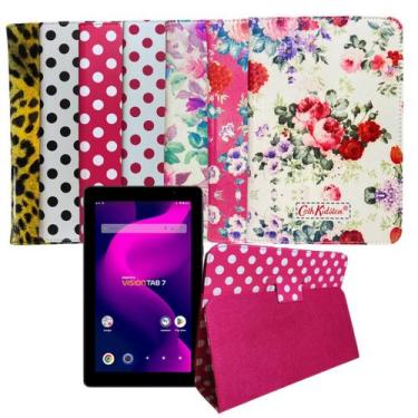 Imagem de Capa Com Suporte Adaptável Para Tablet Positivo Vision Tab 7 Diversos 