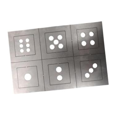 Imagem de oshhni Kit de cubo de prática de soldagem Placa de soldagem funcional 6,6x6,6x6,6cm