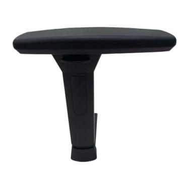 Imagem de KiBcsLic Cadeira de jogo Apoio de braço Altura 16 cm com almofada Peças de reposição resistentes Acessórios Suporte vertical de substituição, Preto