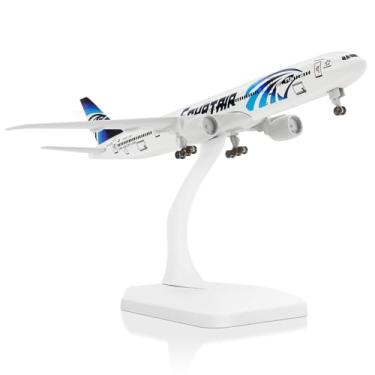 Imagem de Busyflies Modelo de avião 1/300 Egito 777 modelo de avião fundido para coleções e exibição