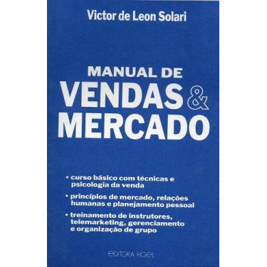 Imagem de Manual de Vendas e Mercado - Editora Rígel