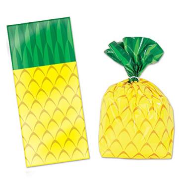 Imagem de Beistle 52213 Hawaiian Pineapple Cello Bags x 25