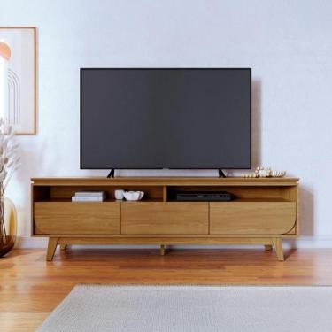 Imagem de Estante Para TV 75 Polegadas Dalise Cumaru - Mais de Casa