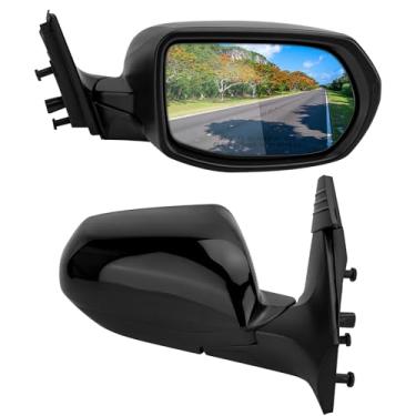 Imagem de LOIYLLEN Substituição do espelho retrovisor do lado direito do passageiro para Honda CRV 2017 2018 2019 2020 2021 2022 - Conjunto de espelhos retrovisores com 3 pinos, ajuste elétrico, preto