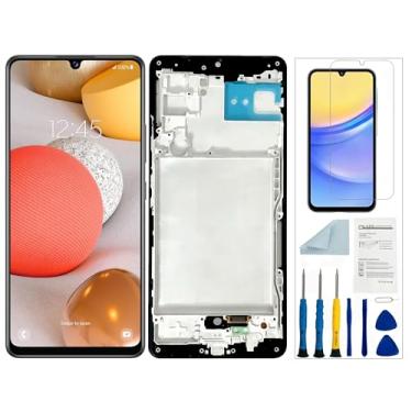 Imagem de Qinqiyue Substituição de tela para Samsung Galaxy A42 5G para tela LCD Samsung A42 preta com moldura para Samsung Galaxy A42 SM-A426 Display Touch Screen Assembly Repair Parts