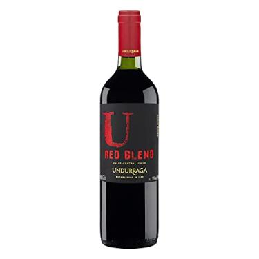 Imagem de Vinho Chileno Tinto Meio Seco Red Blend Undurraga Cabernet Sauvignon Syrah Malbec Valle Central 750ml
