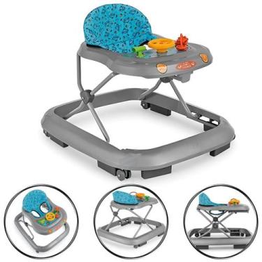 Imagem de Andador para bebê brinquedo infantil Carrinho Aqua TuttiBaby - Tutti B