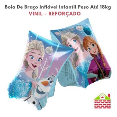 Imagem de Boia De Braço Inflável Criança Infantil Peso Até 18kg Nadar Flutuar Bo