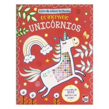 Imagem de Livro De Colorir Brilhante: Os Incríveis Unicórnios