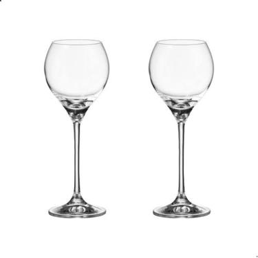 Imagem de Taça de Cristal Bohemia Para Vinho Branco 240 ml Carduelis 2 Peças - B