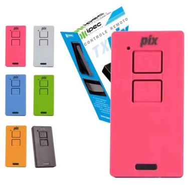 Imagem de Controle Portão Alarme Cerca Tx Pix 2 botões 433,92mhz Garen Ppa Rcg S