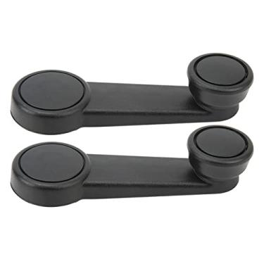Imagem de 2pcs Janela Enrolador de Janela 1041708 6725906 ABS Resistência Ao Desgaste Janela Janela Manivela de Manivela para o Foco de Trânsito