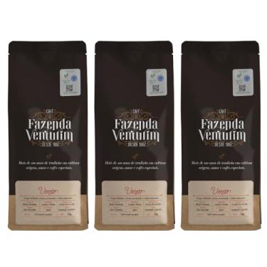 Imagem de Café Especial em Grãos, 1Kg, Café Fazenda Venturim, Torra Fresca, Direto da Fazenda - Chocolate, Caramelo e Avelã