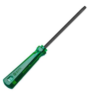 Imagem de Chave Torx Com Cabo Pvc Translucido Verde T8 ST61468 Sata - APEX - SAT