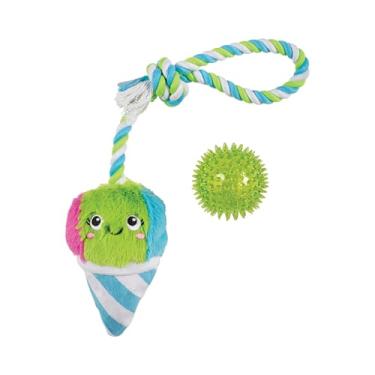 Imagem de Fringe Brinquedo de pelúcia para cães de estúdio com corda, Cone-FIDENCE is Yummy, coleção Pet Shop (314528)