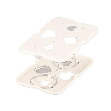 Imagem de Porta de Caixa de Lenços Com Mola, Fácil Usar, Design, Uso Versátil, Economia Espaço, Materiais, Adequados para Mesa, Sala Estar, Carro, Feitos Abdominais Premium e Metal,