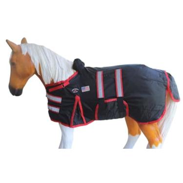 Imagem de CHALLENGER 32-36 (Pequeno) 1680D Miniatura Burro Pônei Cavalo Potro Cobertor de Inverno 519TS02RD