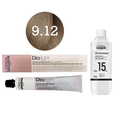 Imagem de Tonalizante Dia Light 9.12 Louro Muito Claro Cendré Irisado Milkshake 