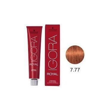 Imagem de Igora Royal Tintura Louro Médio Cobre Extra  7-77 - Schwarzkopt