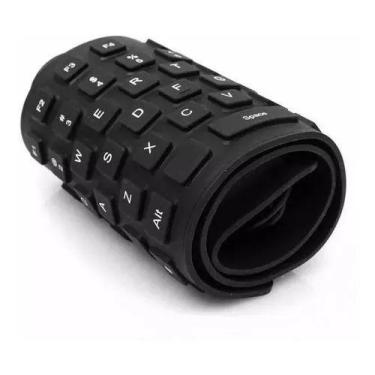 Imagem de Teclado Flexível Silicone Resistente A Água Pc Notebook Usb - CONNECTC