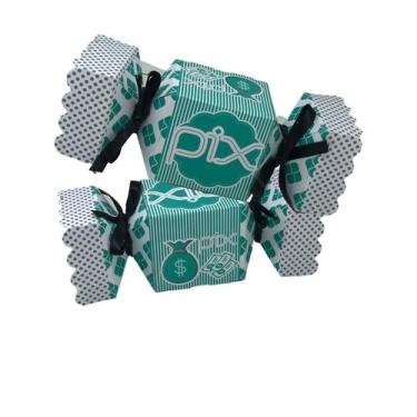 Imagem de 10 Caixas Festa Pix: Personalize Sua Comemoração - Bala - Kibunitinho