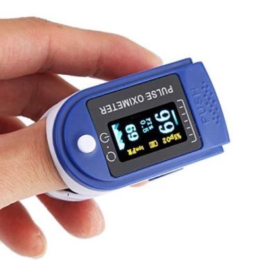 Imagem de Oximetro Aparelho Para Medir Saturação De Dedo Portátil - THR