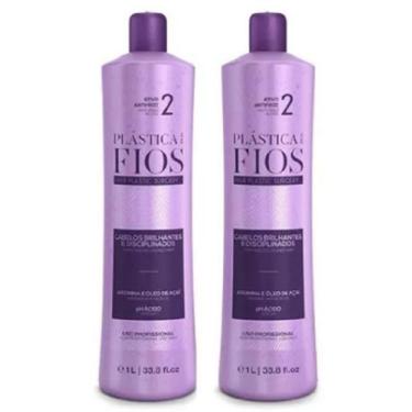 Imagem de Plástica Dos Fios - Ativo Antifrizz 1L Combo 2 - Cadiveu