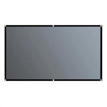 Imagem de Tela Reflexiva Para Projetor 16:9 120 Polegadas Salange Com Furos Cor Cinza