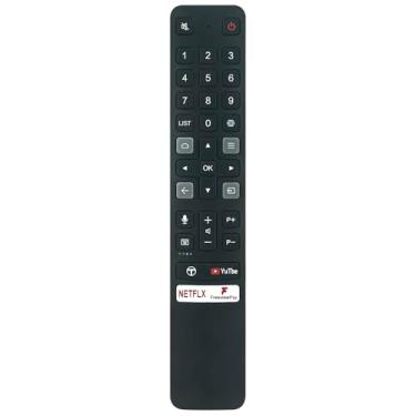 Imagem de Controle remoto de voz de substituição AAllimity RC901V FUR1 para TCL Smart TV 06-BTZNYY 1002 RC901V-FUR1