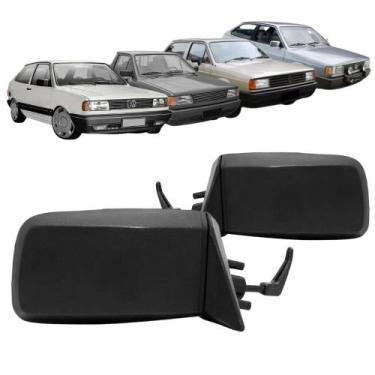 Imagem de Retrovisor Gol Parati Saveiro Voyage 1988 89 A 1994 Manual - Retrovex,