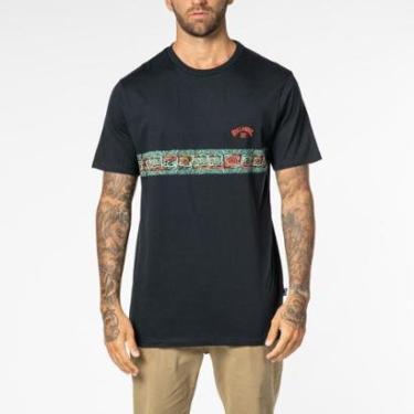 Imagem de Camiseta Masculina Billabong Spinner Preto-Unissex