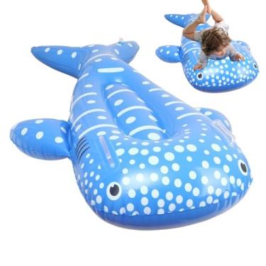 Imagem de Prancha de Surf Inflável,Inflatáveis de Prancha de Surf para Tobogãs Aquáticos | Brinquedos Aquáticos Flutuantes Colchão para Adultos Crianças Rio Festas Piscina Verão