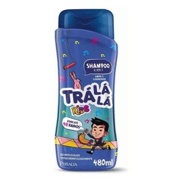 Imagem de Shampoo Infantil Tra La La 2 Em 1 480ml Nao Irrita Olhos - Trá Lá Lá
