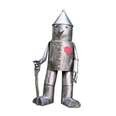 Imagem de Bothyi Estátua de jardim, enfeite de gramado, enfeites de casa, quintal, homem de lata, decoração, casa, colecionável, escultura de gramado,