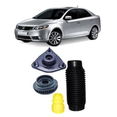 Imagem de Kit batente coxim amortecedor dianteiro cerato 2009 a 2015 - Solupe Pa