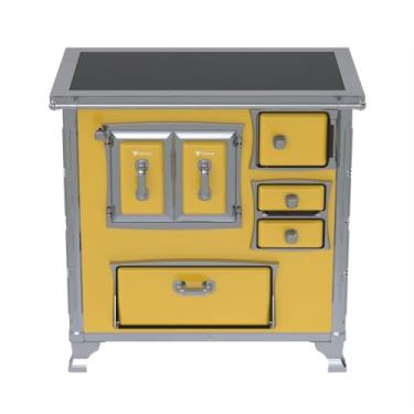 Imagem de Fogao a Lenha GII N 1 Gab Sec Xviii Premium Amarelo SE