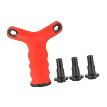 Imagem de oshhni Alça de halteres converte seus halteres em kettlebells para pesos, placa de engrenagem, homens, mulheres, conversor ajustável, Vermelho