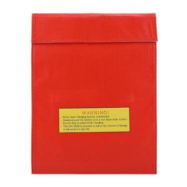 Imagem de Bolsa à Prova de Fogo, Leve, Portátil, à Prova de Fogo, Bateria de Lítio, Bolsa de Armazenamento, Ferramenta Prática, Profissional, Reutilizável, Bateria Li Po, Segurança, Bolsa