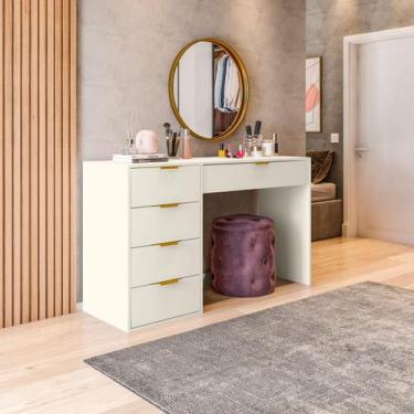 Imagem de Penteadeira com Porta Objetos e 5 Gavetas Vita Yescasa