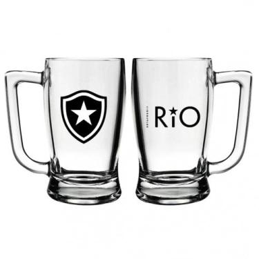 Imagem de Caneca de Chopp Times de Futebol 340ml Oficial Licenciada - ALLMIX, Bo