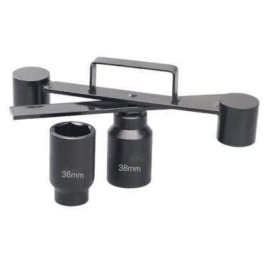 Imagem de KiBcsLic Conjunto de ferramentas de chave de impacto para máquina de lavar, resistente para reparo de embreagem e desmontagem de tambor, adaptador universal