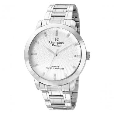 Imagem de Relógio Champion Kit Feminino Analógico Prata Cn29276d