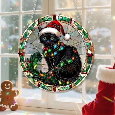 Imagem de Apanhadores de sol, janela interna, apanhador de sol de acrílico arco-íris, decoração para pendurar na janela, para sala de estar, quarto, verão, casa, varanda, ornamentos, decoração