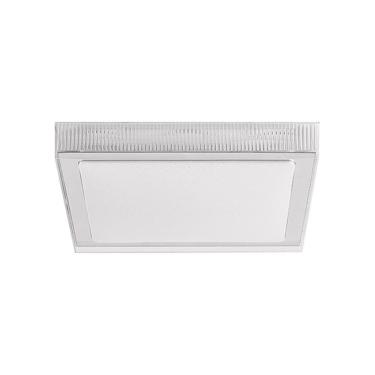Imagem de Plafon Aquarius Led 3000K Quadrado Sobrepor Cintilante 24W