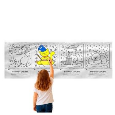 Imagem de Painel Festa Boobie Decoração Goods Aniversário 1,40m x 50cm - Super