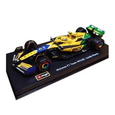 Imagem de Miniatura Fórmula 1 McLaren MCL38 Racing 4 L. Norris GP Mônaco 2024 1/
