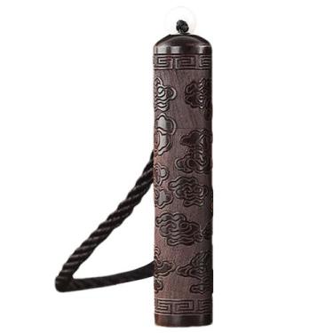 Imagem de Porta-palitos de dente, bolso, madeira de ébano, artesanal - Marca Pró