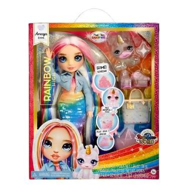 Imagem de Boneca Rainbow High Classic Fashion Color Amaya Raine 28 Cm  Mga