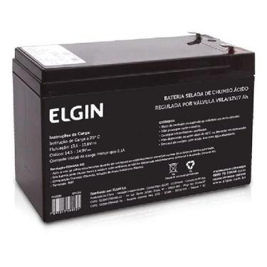 Imagem de Bateria/Pilhas Elgin Nobreak 12V 7A Selada Chumbo