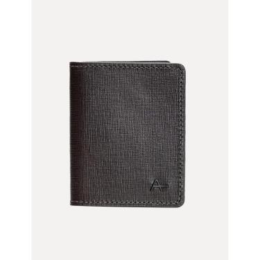 Imagem de Carteira Aramis Masculina Couro Saffiano Vertical Marrom Café-Masculino